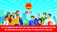 TRƯỜNG THCS QUANG TRUNG HƯỞNG ỨNG NGÀY PHÁP LUẬT VIỆT NAM