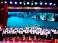 Trường THCS Quang Trung giành giải Nhất hội thi Liên hoan hợp xướng học sinh TH, THCS quận Đống Đa năm học 2023-2024