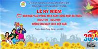 TRƯỜNG THCS QUANG TRUNG HƯỞNG ỨNG NGÀY HỘI NON SÔNG - KỶ NIỆM 50 NĂM GIẢI PHÓNG MIỀN NAM, THỐNG NHẤT ĐẤT NƯỚC (30/4/1975 - 30/4/2025) 