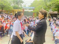 Trường THCS Quang Trung tổ chức chuyên đề Chăm sóc sức khỏe sinh sản vị thành niên và phòng chống bạo lực học đường năm học 2022-2023