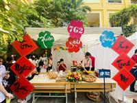 Trường THCS Quang Trung tổ chức hội chợ Xuân 2023 