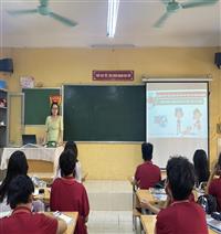 Trường THCS Quang Trung tuyên truyền phòng chống bệnh dại từ chó mèo trong trường học