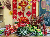 Lễ hội gói Bánh chưng 2024 chào xuân yêu thương của trường THCS Quang Trung