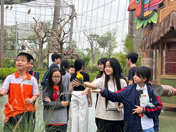  HOẠT ĐỘNG GIÁO DỤC NGOÀI NHÀ TRƯỜNG, TÍCH HỢP THAM QUAN DÃ NGOẠI, HOẠT ĐỘNG TRẢI NGHIỆM TẠI VINWONDERS VŨ YÊN