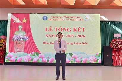 LỄ TỔNG KẾT NĂM HỌC 2025 – 2026 | TRƯỜNG THCS QUANG TRUNG 