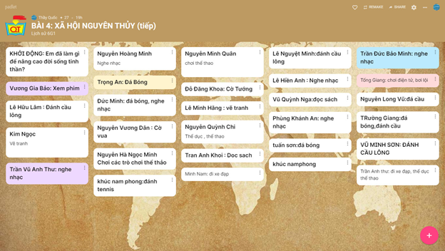 Trường THCS Quang Trung tổ chức chuyên đề môn Lịch sử cấp Quận năm học 2021-2022