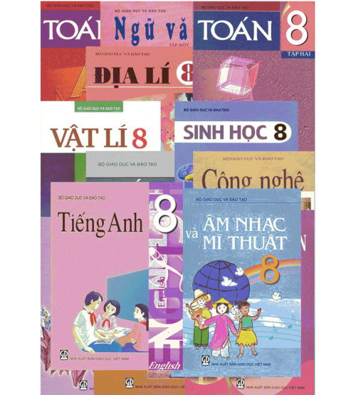 Trọn bộ sách giáo khoa lớp 8