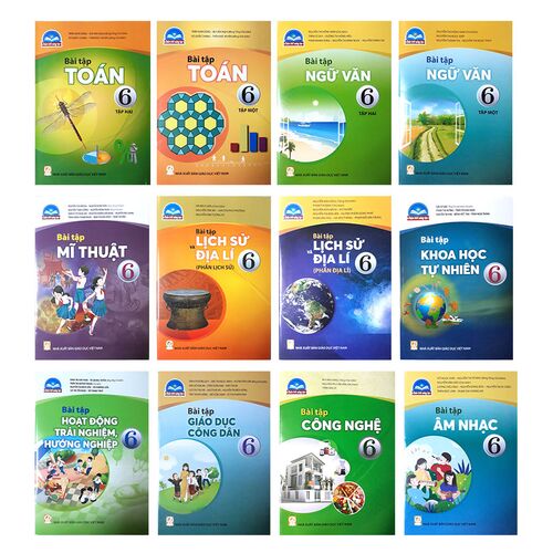 Trọn bộ sách bài tập 6 - Bộ Chân trời sáng tạo