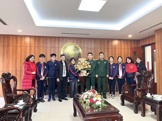 TRƯỜNG THCS QUANG TRUNG CHÚC MỪNG VIỆN Y HỌC DỰ PHÒNG QUÂN ĐỘI NHÂN KỶ NIỆM 70 NĂM NGÀY THẦY THUỐC VIỆT NAM